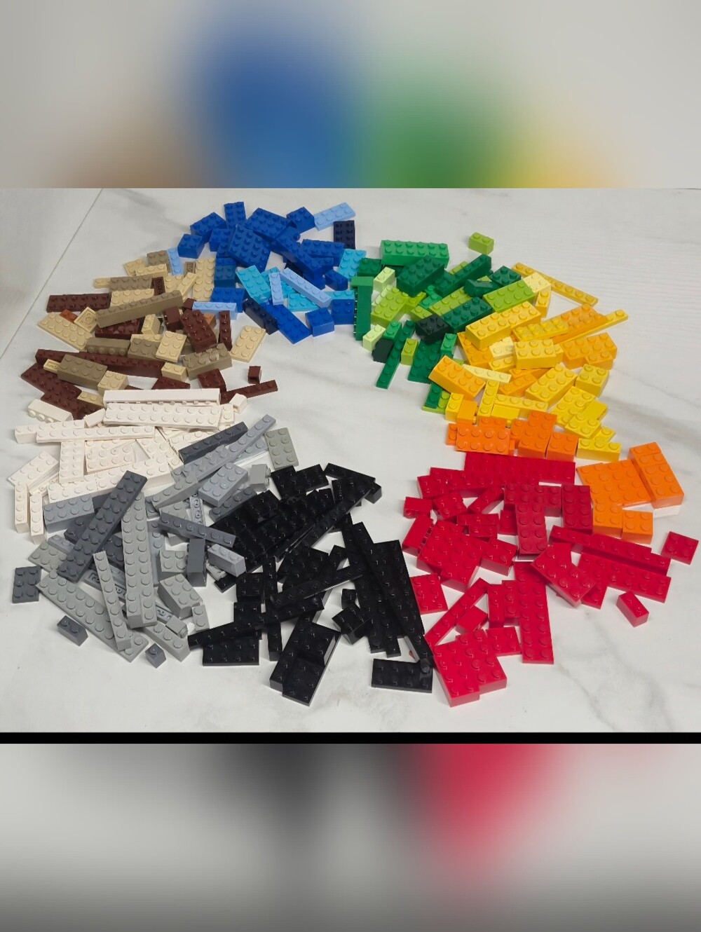 Lego Lot Mixed Bricks & Plates (1 lb) <#2>